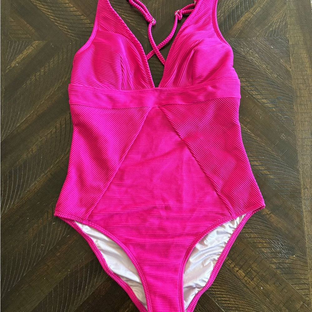 Cupshe Pink One Piece Swimsuit